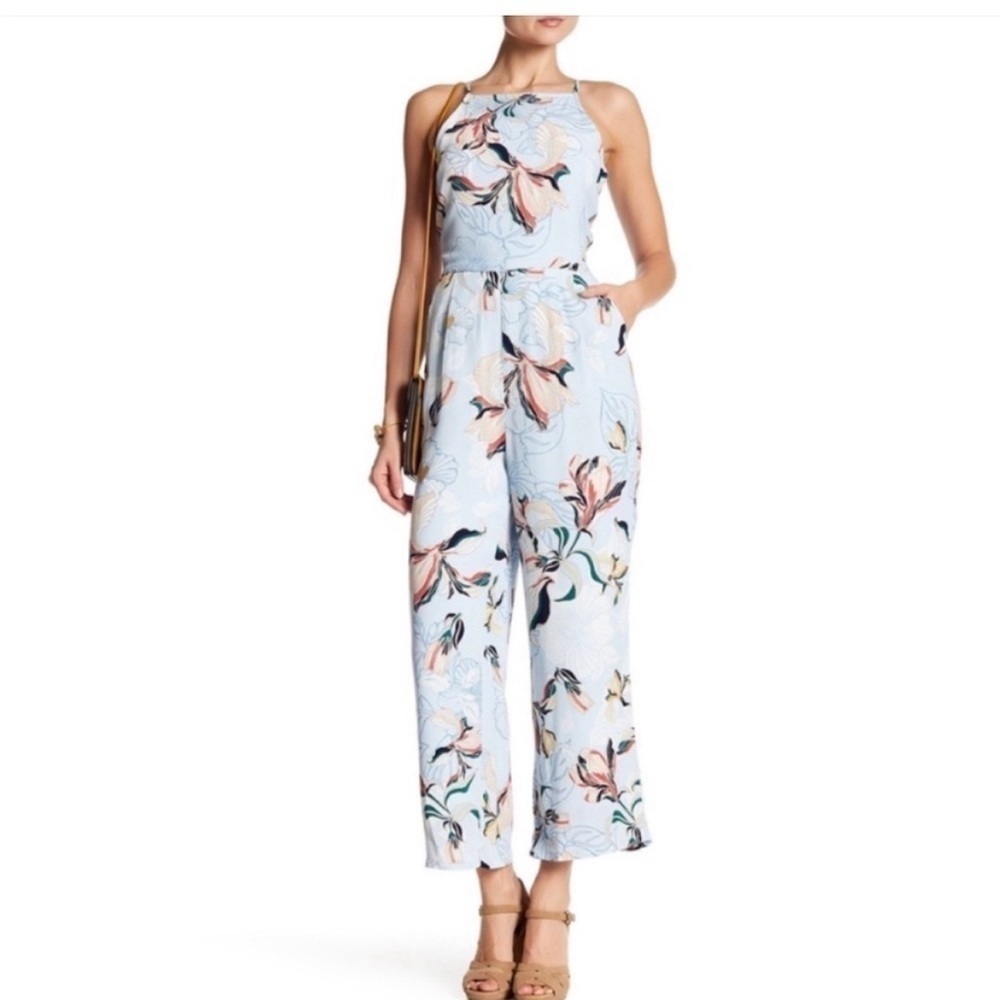 Cupcakes & Cashmere Darsy Floral Jumpsuit